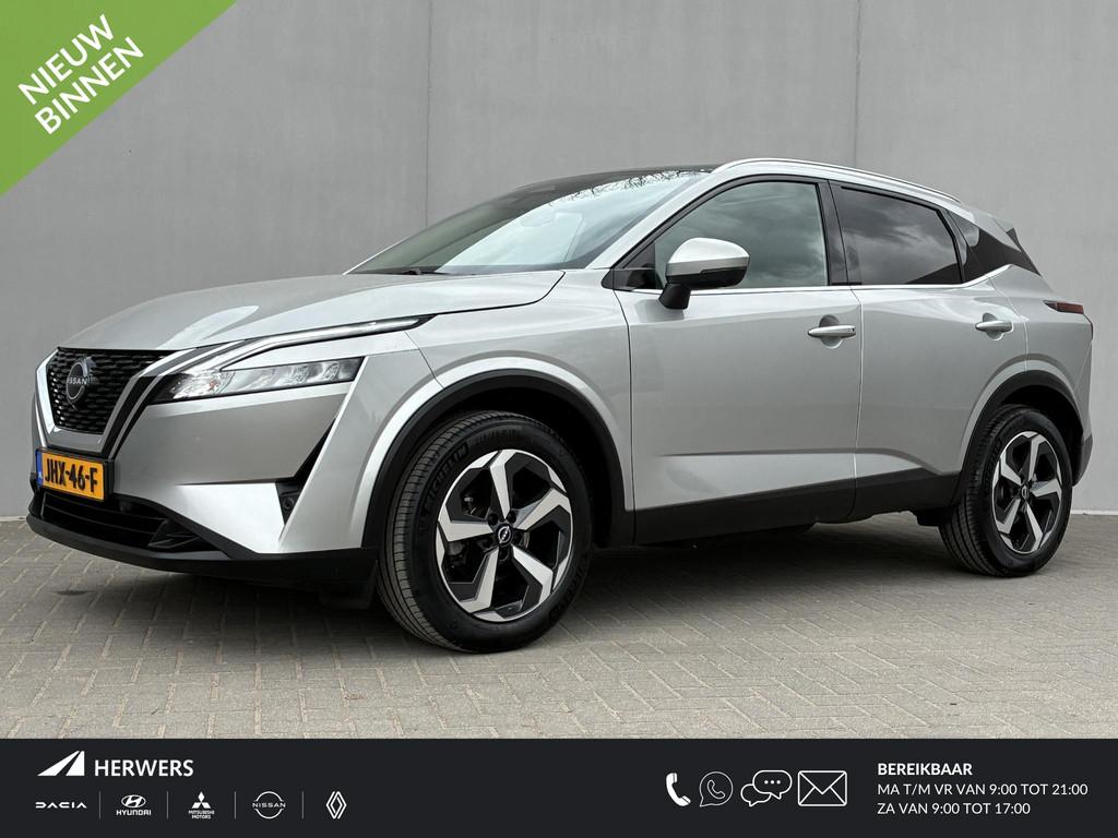 Nissan Qashqai 1.3 MHEV N-Connecta / Panorama dak / Stoel-/S, Voorwielaandrijving, 1304 kg, Stof, Gebruikt