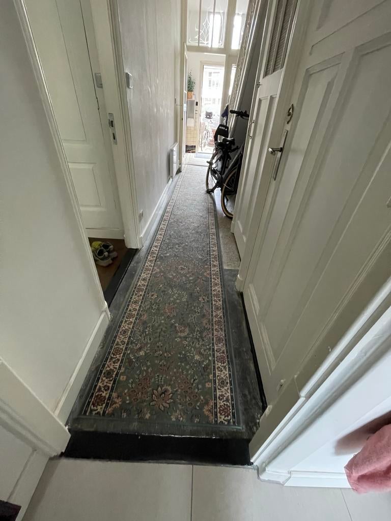 Loper, 7,5 meter, Huis en Inrichting, Stoffering | Tapijten en Kleden, Ophalen, Gebruikt, 200 cm of meer, 50 tot 100 cm