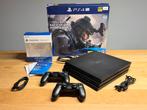 Playstation 4 Pro + 2 Controllers, Met 2 controllers, Ophalen of Verzenden, Zo goed als nieuw, 1 TB