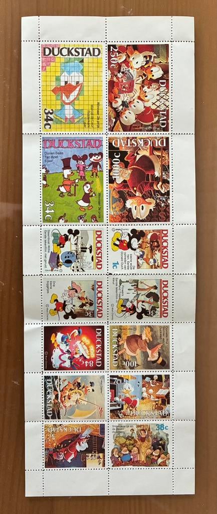 Postzegels Duckstad, Postzegels en Munten, Ophalen
