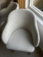 Sofacompany eetstoel bouclé, Ophalen, Gebruikt, Wit, Stof