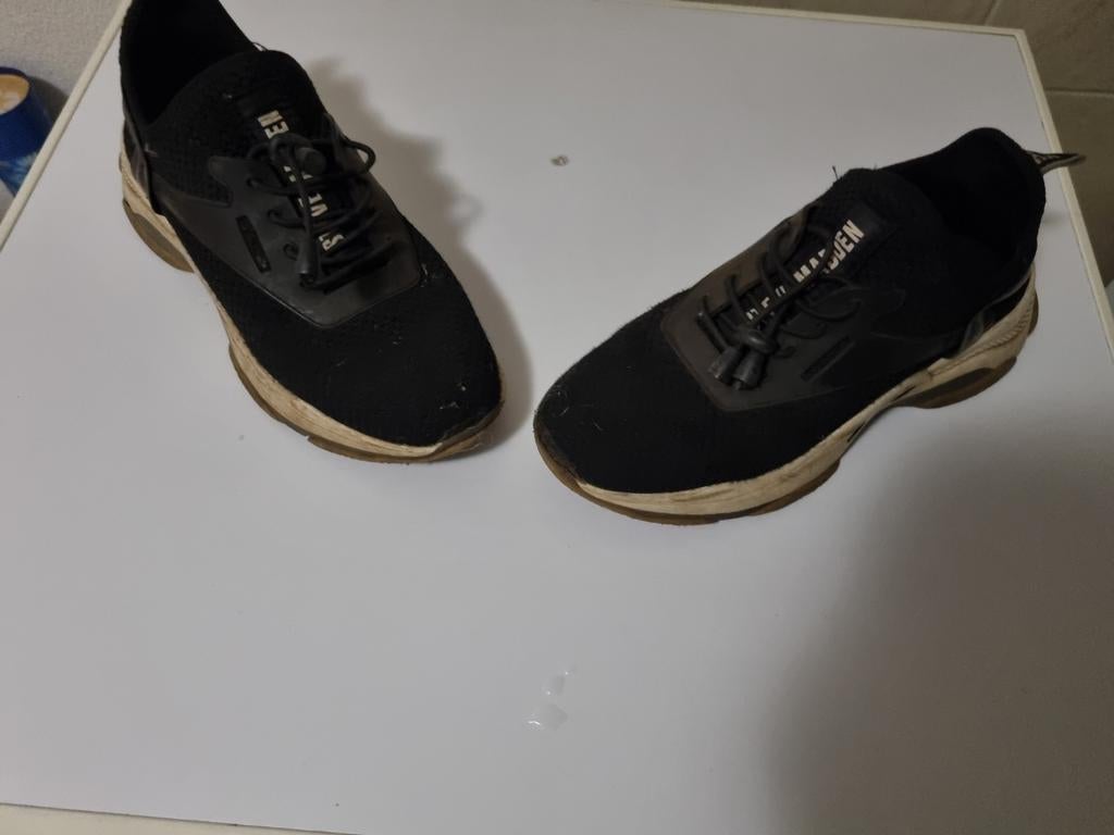 Steve madden zwarte sneakers 38, Gebruikt, Schoenen, Ophalen of Verzenden, Steve madden