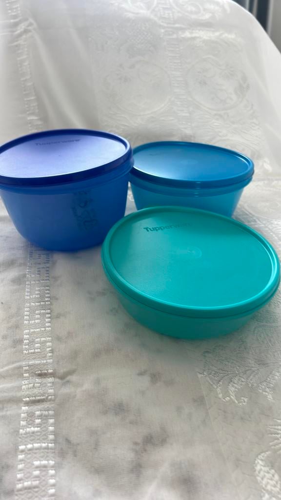 Tupperware ruimtekommen 1L 1,5L 2L, Huis en Inrichting, Keuken | Tupperware, Ophalen of Verzenden, Zo goed als nieuw, Overige typen