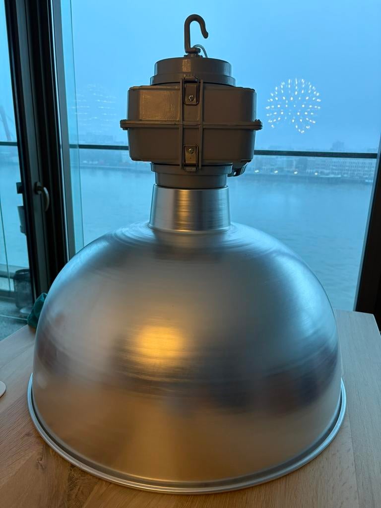 Industriele lamp, Ophalen, Zo goed als nieuw, Minder dan 50 cm