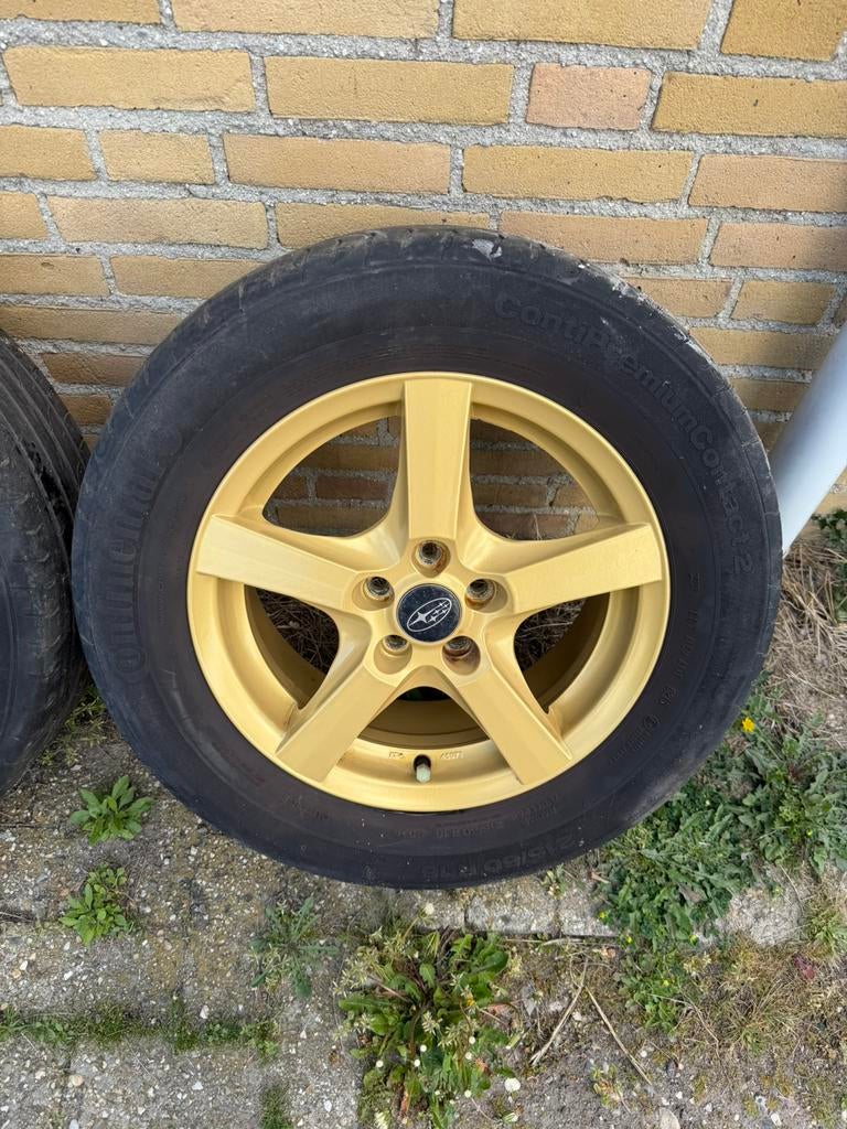 5x100 16 inch nette staat, Auto-onderdelen, Ophalen, Velg(en), 16 inch, 195 mm