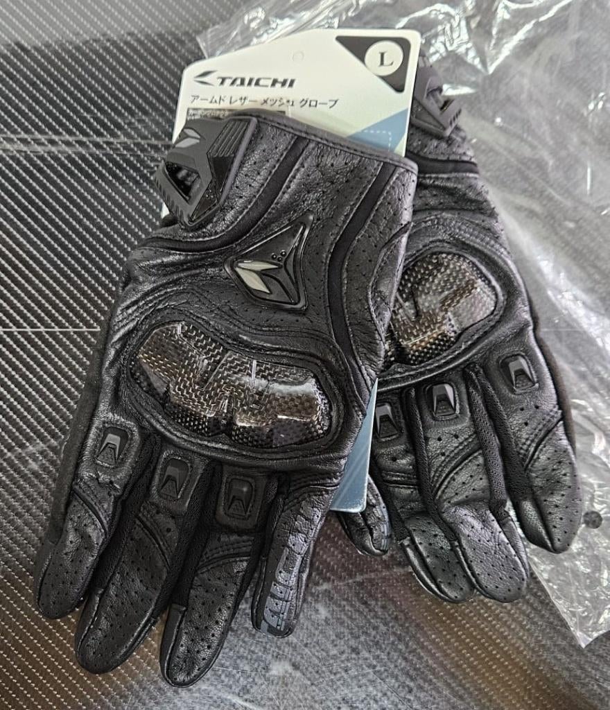 Nieuwe motorhandschoenen RS Taichi RST 390 zwart leer maat L, Ophalen of Verzenden, Nieuw met kaartje, Dames, Handschoenen