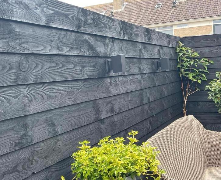 Douglas Zweeds rabat zwart in 300, 400 & 500cm, Tuin en Terras, Palen, Balken en Planken, Nieuw, Planken, 250 cm of meer, Hardhout