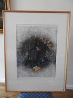 Ets "Strukturen des Seins" - Gesigneerd - Heinz Voss, Ophalen