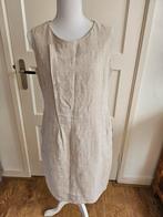 Purdey Linnen Jurk Maat 42 - Gevoerd, Kleding | Dames, Jurken, Beige, Maat 42/44 (L), Ophalen of Verzenden, Zo goed als nieuw