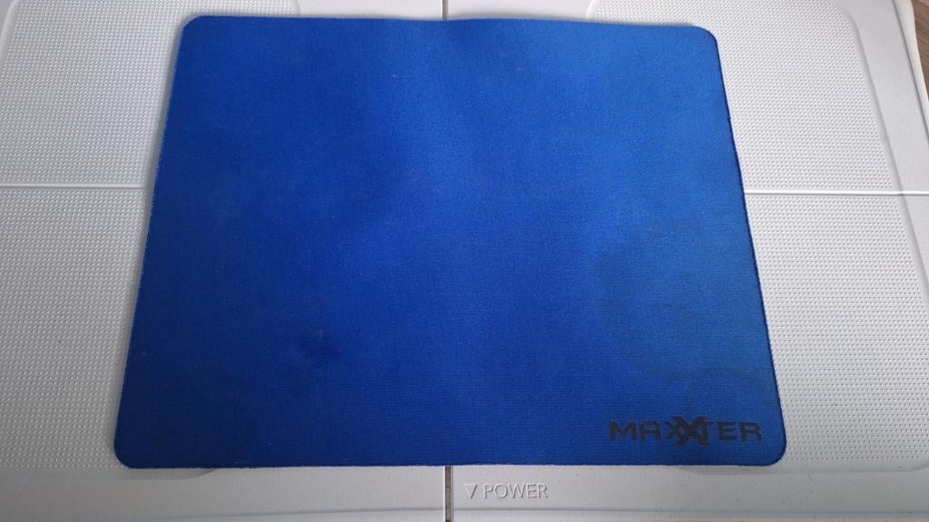 Blauwe muismat - Maxxtro, Computers en Software, Muismatten, Ophalen, Gebruikt, Maxxtro