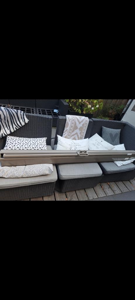 Weinor zonwering beige creme kleur, Ophalen, 300 cm of meer, Screen, Minder dan 250 cm