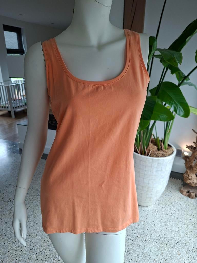 Nieuw oranje zomertop Opus top hemd 42 L topje, Maat 42/44 (L), Nieuw, Oranje, Ophalen of Verzenden