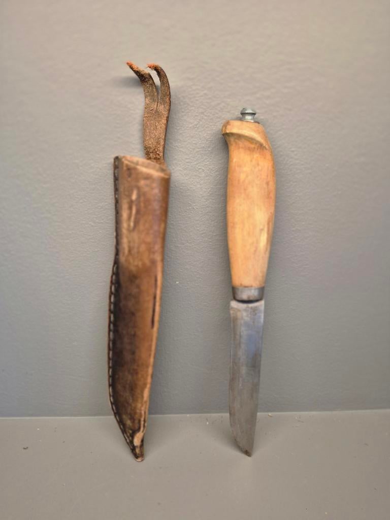 Oud mes van J&S Geilo, Ophalen of Verzenden, Overige soorten, Overige gebieden, Mes of Dolk