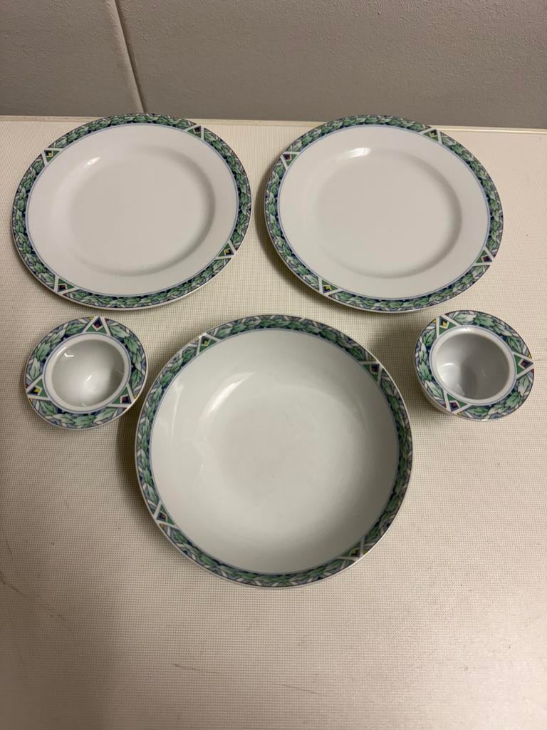 Arzberg Merison gebaksbordjes, eierdopjes, compoteschaaltje, Ophalen of Verzenden