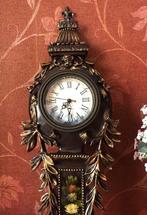 Vintage wandklok barok / pendule boulangère klok antiek, Ophalen of Verzenden, Gebruikt, Wandklok