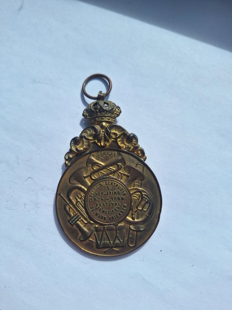 Herdenkingspenning Festival De Ware Vrienden 1874-1889, Verzenden