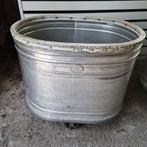 Grote aluminium waskarren, Ophalen, Metaal