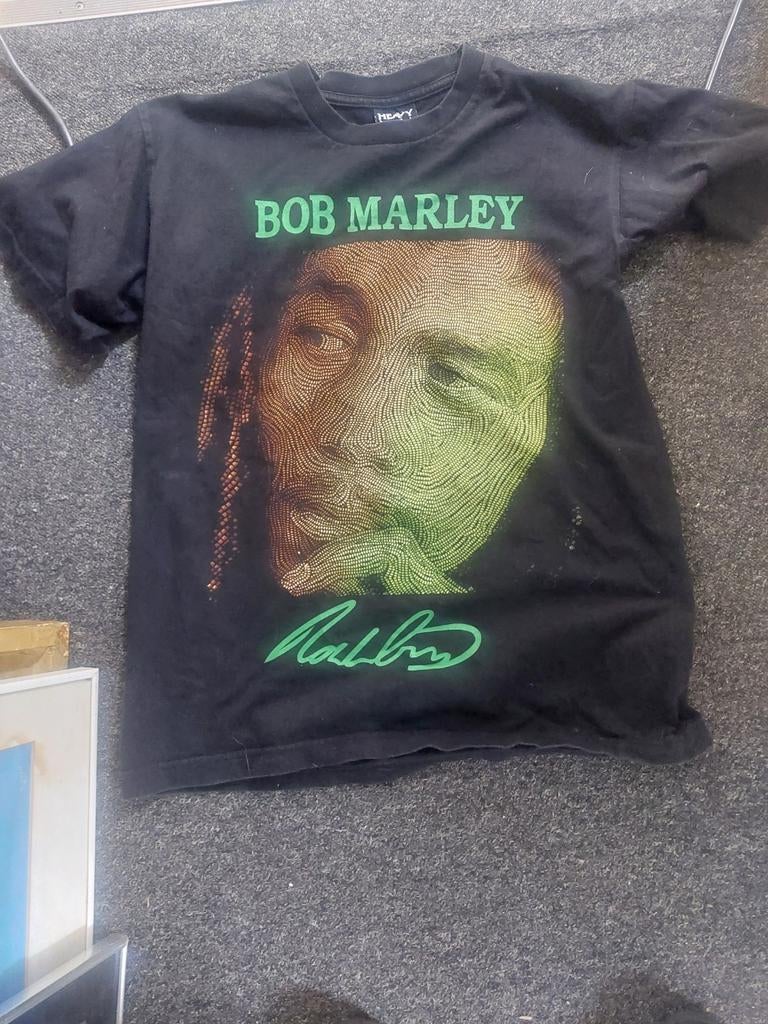 Bob marleen t-shirt, Ophalen of Verzenden, Zwart