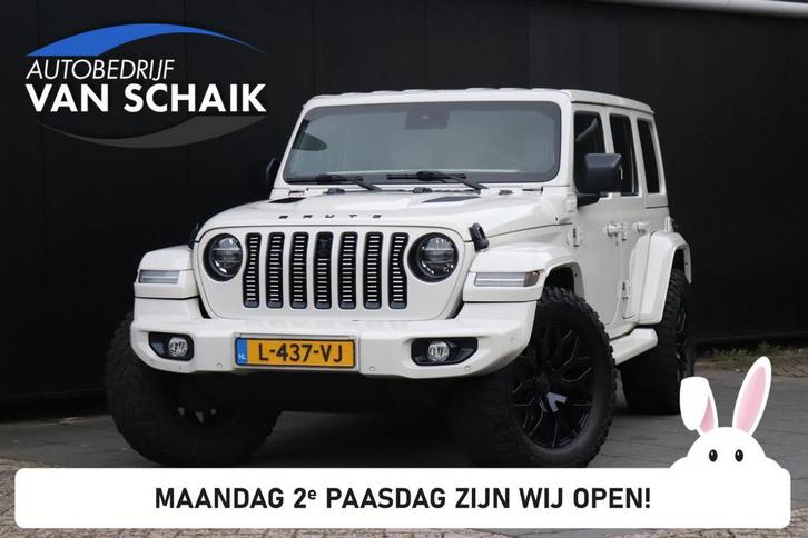 Jeep Wrangler BRUTE 4xe 380 | LEDER | CAMERA | STOEL/STUURVE, Auto's, Jeep, Bedrijf, Te koop, Wrangler, 4x4, ABS, Achteruitrijcamera