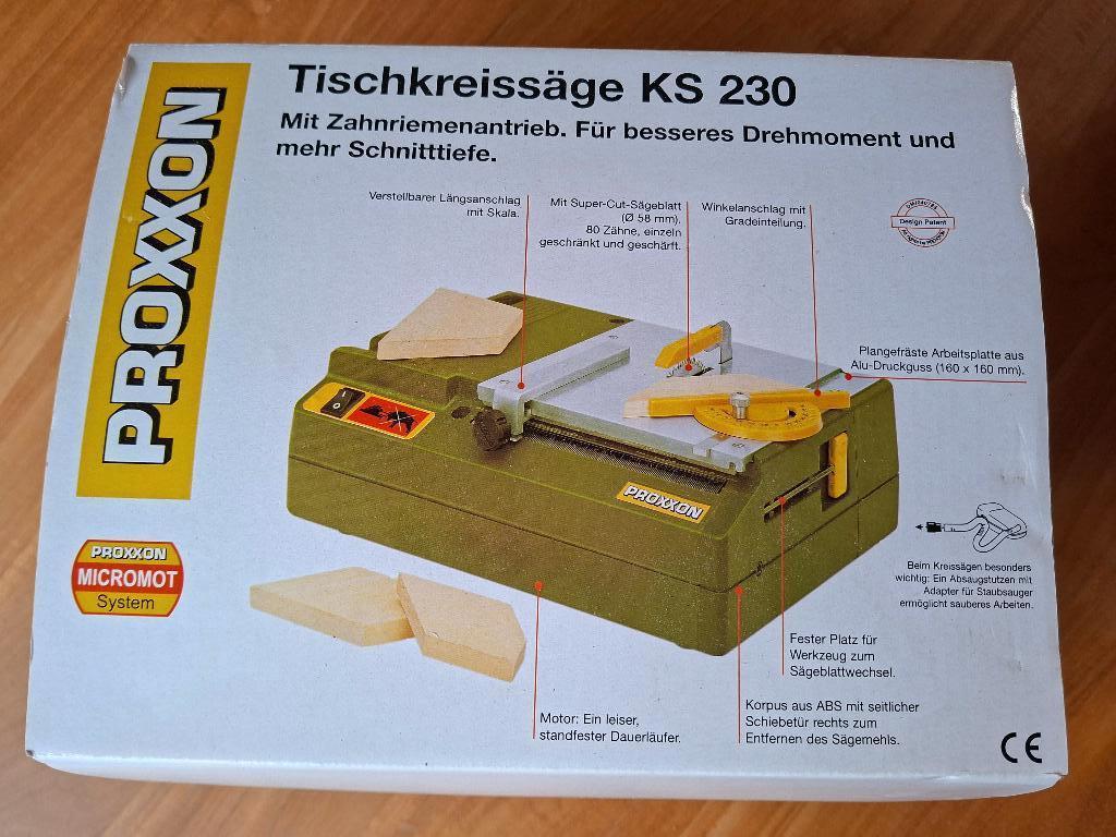 Proxxon Zaagtafel voor minatuur werk, Ophalen, Nieuw, Groter dan 1:32