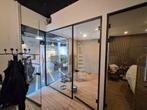 Glazen wand met deuren (ca. 5m breed, 2.70m hoog), Doe-het-zelf en Verbouw, Glas en Ramen, Overige typen, Zo goed als nieuw, 160 cm of meer