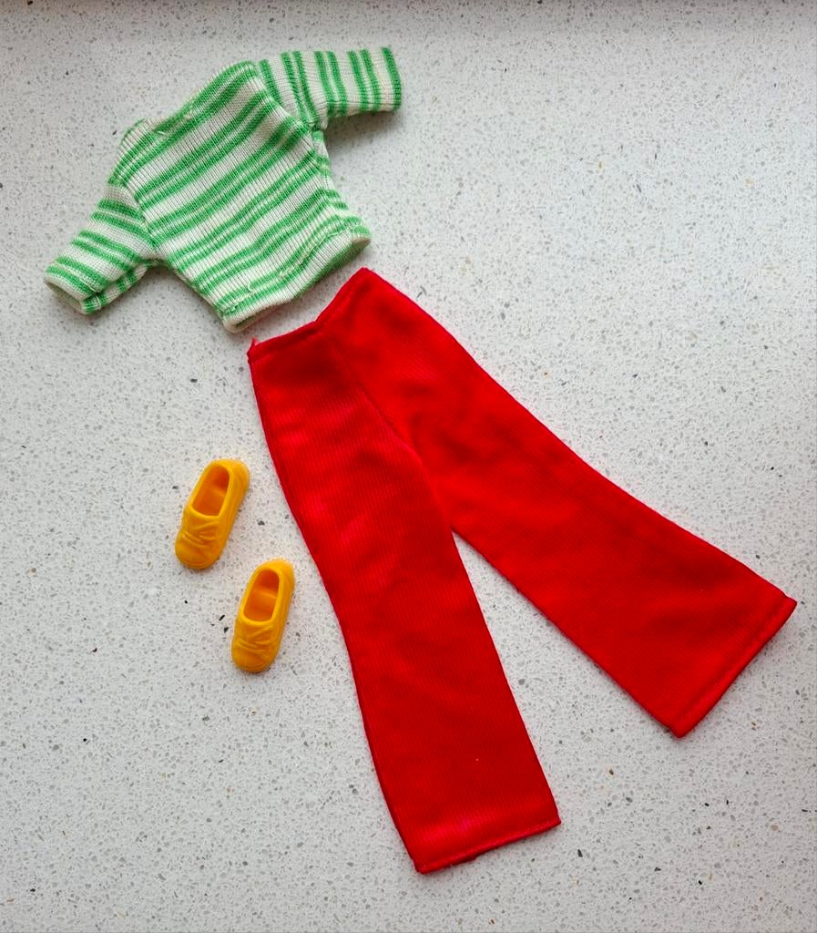 Barbie vintage Sindy/Fleur doll Sportieve outfit, Ophalen of Verzenden, Barbie