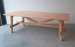 Eikenhouten eettafel 235x100x74cm, Huis en Inrichting, Tafels | Eettafels, Ophalen, Zo goed als nieuw