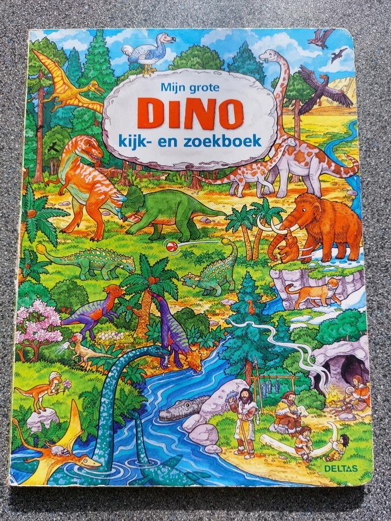 Mijn grote DINO kijk- en zoekboek, Boeken, Kinderboeken | Kleuters, Ophalen of Verzenden, Zo goed als nieuw, Non-fictie