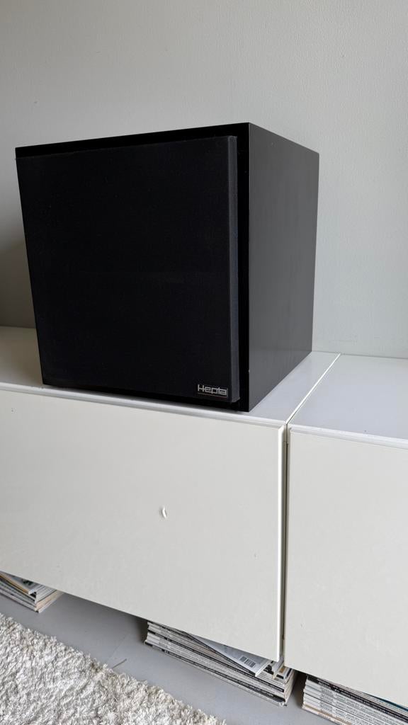 Hepta Digitale Subwoofer 400W Klasse D Versterker, Audio, Tv en Foto, Luidsprekers, Subwoofer, Zo goed als nieuw, 120 watt of meer