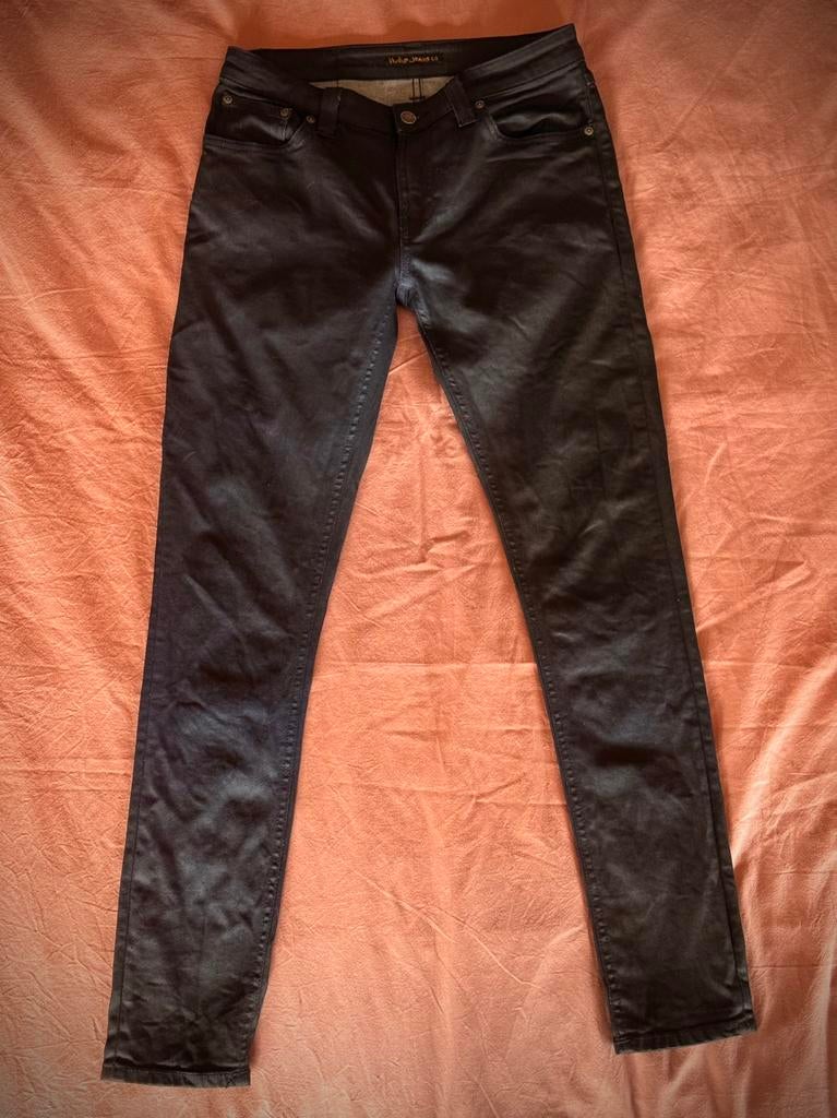 Nudie Jeans Skinny Lin W30 L32, Ophalen of Verzenden, Zo goed als nieuw, Zwart, W32 (confectie 46) of kleiner