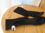 zwarte en witte  magnetische sokken rond mt 39-41, Wit, Maat 35 t/m 38, Gedragen, Ophalen