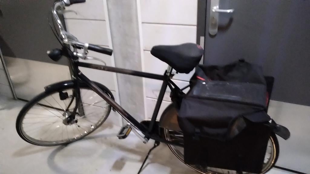 Herenfiet halforts, Fietsen en Brommers, Fietsen | Bakfietsen, Ophalen of Verzenden, 1 kind, Overige merken