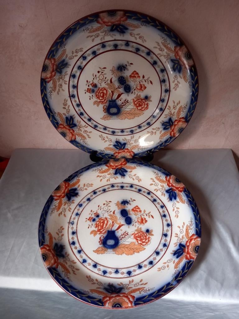 Petrus Regout grote wandborden Persian 1850, Antiek en Kunst, Ophalen of Verzenden