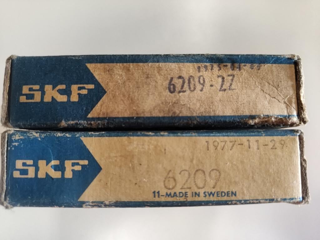2 SKF kogellagers type 6209-2Z, Ophalen of Verzenden, Nieuw