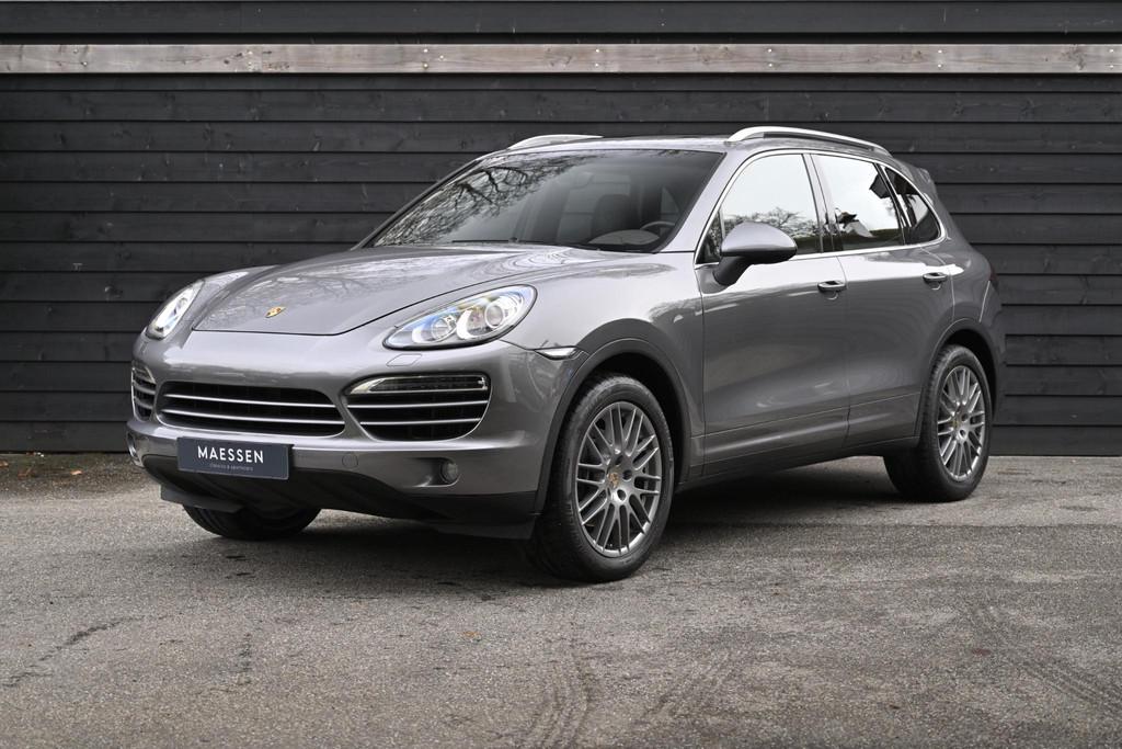 Porsche Cayenne 3.0 D Porsche Onderhouden - 1st Owner, Auto's, Porsche, Automaat, Gebruikt, SUV of Terreinwagen, Zilver of Grijs