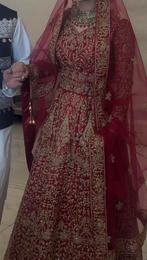 Indian dress, Kleding | Dames, Gelegenheidskleding, Ophalen of Verzenden, Zo goed als nieuw, Rood, Overige typen