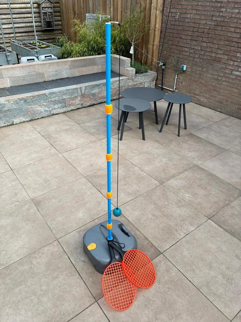 Artengo tennispaal set junior 145cm hoog speedball, Gebruikt, L00, Racket, Ophalen