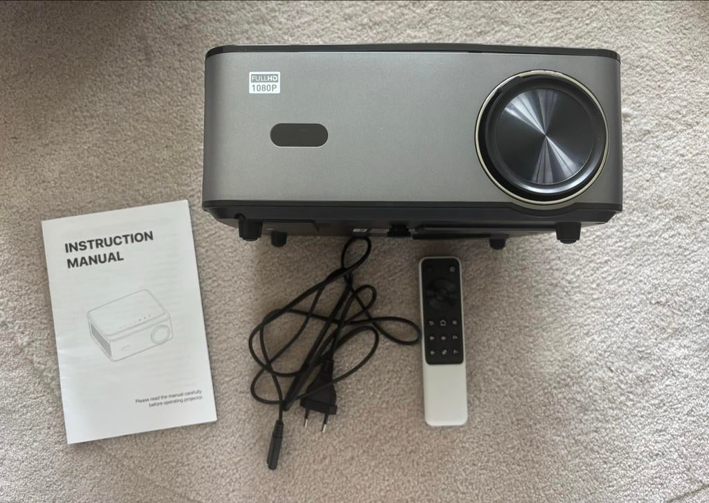 Draagbare beamer fullHD 1080p nieuw, Audio, Tv en Foto, Beamers, Ophalen of Verzenden, Nieuw, LED, Full HD (1080)