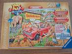 Ravensburger puzzel 500 stukjes Wat Als? Safaripark, Ophalen of Verzenden, 500 t/m 1500 stukjes, Zo goed als nieuw, Legpuzzel