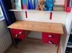 Vintage kinderbureau hout, Kinderen en Baby's, Kinderkamer | Commodes en Kasten, Gebruikt, Kast, 100 cm of meer, Minder dan 50 cm