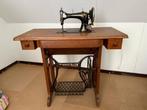 Mooie antieke Husqvarna naaimachine met tafel, Antiek en Kunst, Antiek | Naaimachines, Ophalen