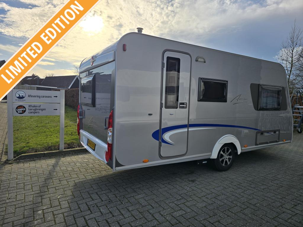 Bürstner Averso Fifty 450 TS met mover, Caravans en Kamperen, Rondzit, Bedrijf, 5 tot 6 meter, Tot en met 4