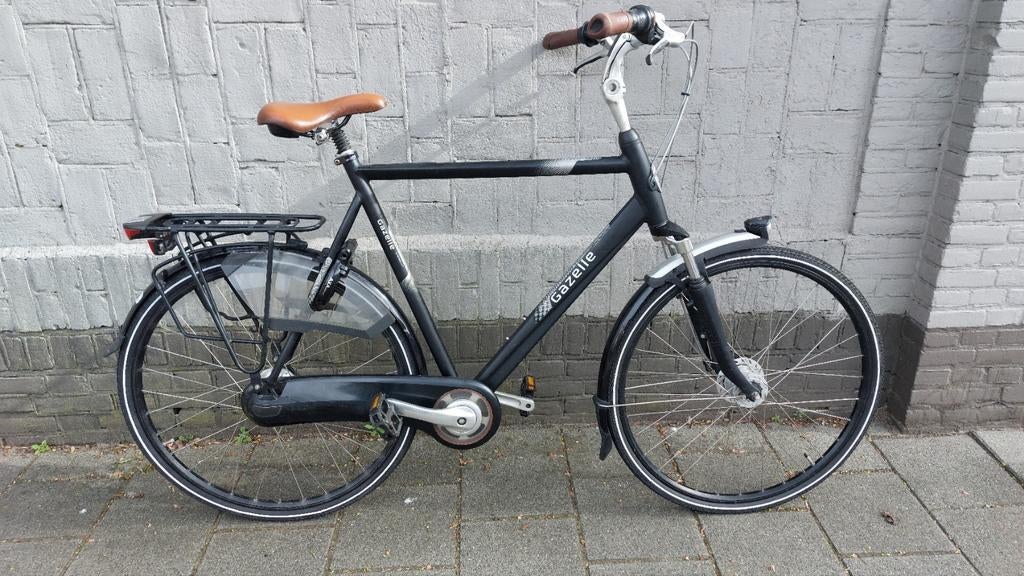 Heren fiets, Fietsen en Brommers, Fietsen | Heren | Herenfietsen, 65 cm of meer, Ophalen of Verzenden, Gazelle