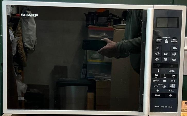 Sharp R-969(IN)-A Combi-Oven, Witgoed en Apparatuur, Ovens, Zo goed als nieuw, Minder dan 45 cm, Ophalen