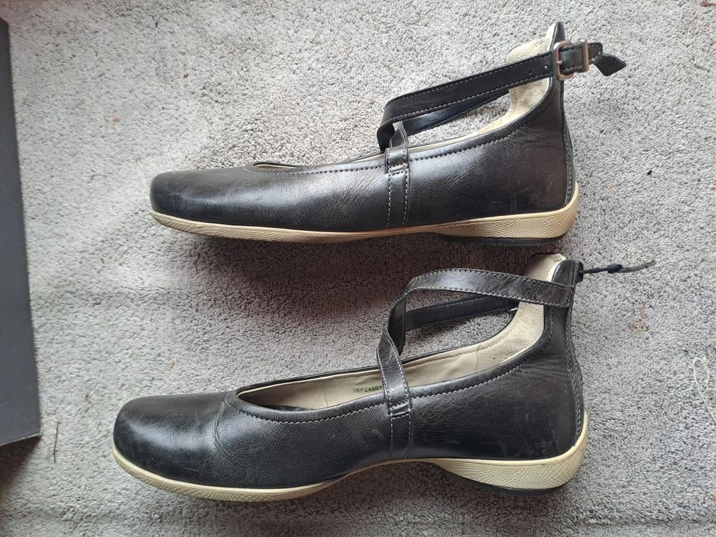 ECCO schoenen met rits bij hiel Zwart Maat 38, Ecco, Schoenen met lage hakken, Zwart, Ophalen of Verzenden