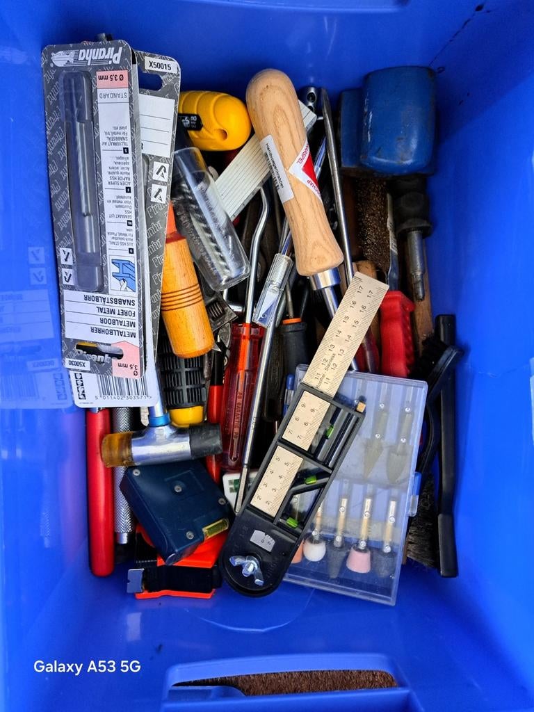 Diverse handgereedschap, Ophalen, Gebruikt