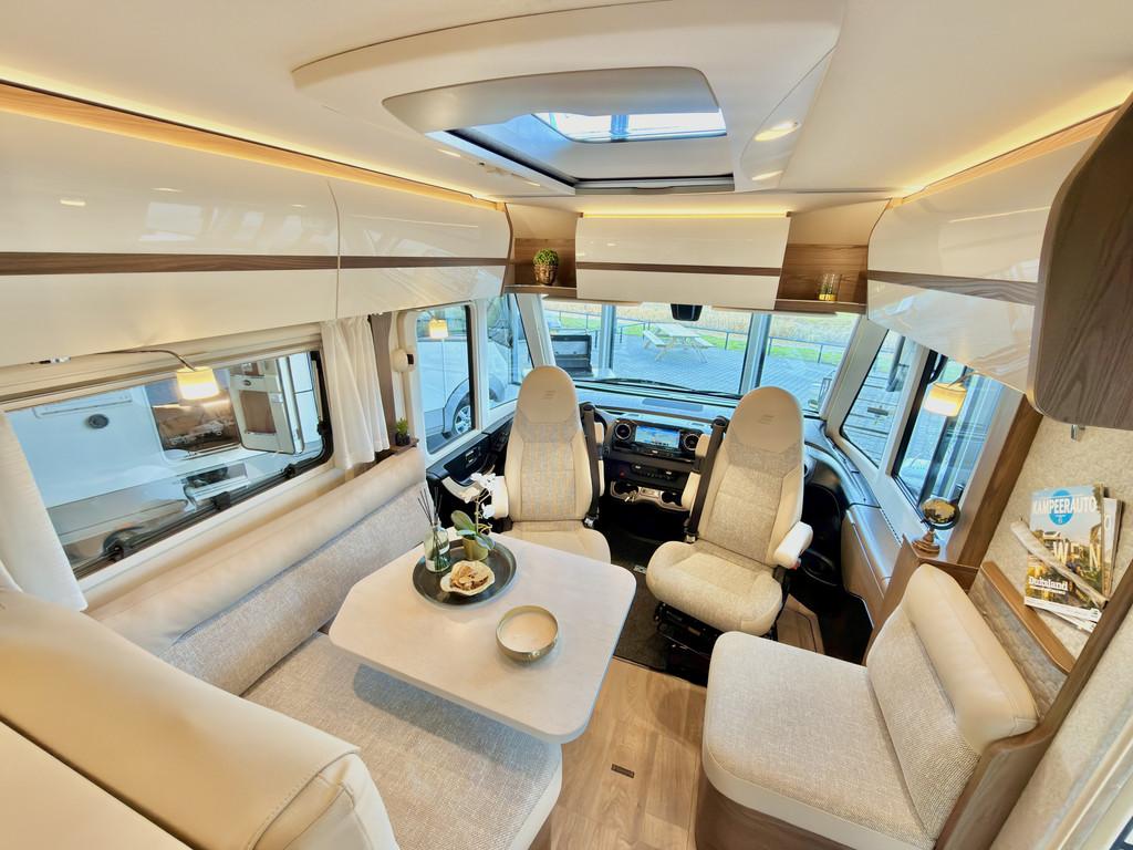 Hymer B780 Mercedes Zonder Hefbed ! Starlink Wifi Levelsyste, Caravans en Kamperen, Campers, Info@trmbv.nl, 7 tot 8 meter, Bedrijf