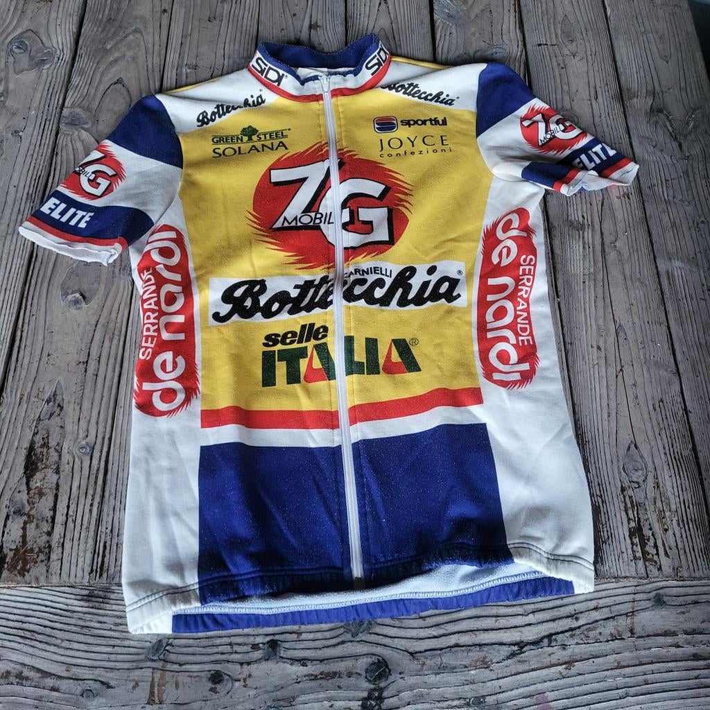 Vintage Bottecchia ZG Mobili wielershirt - Retro Koers, Ophalen, Bovenkleding