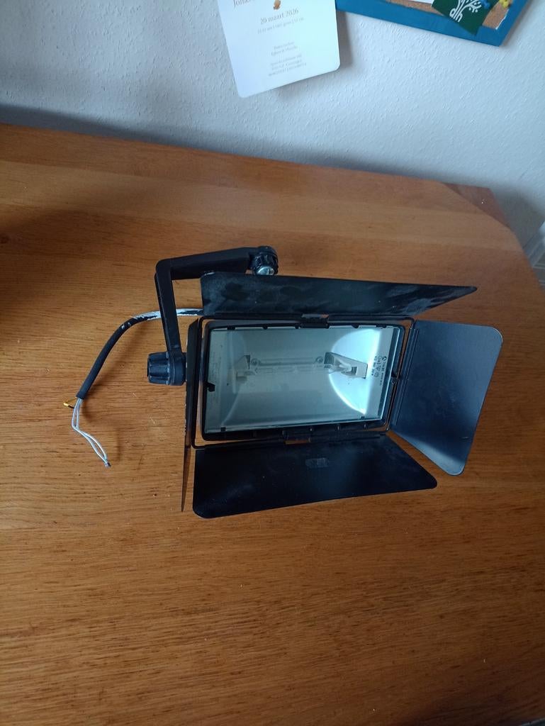 Studio lamp, Ophalen of Verzenden, Gebruikt, Metaal