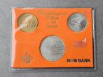 NMB Bank Willem van Oranje Herdenkingsset (50 gulden 1984), Postzegels en Munten, Munten | Nederland, Setje, Koningin Beatrix